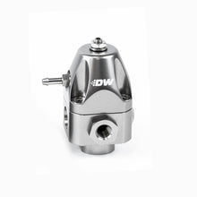 Load image into Gallery viewer, DeatschWerks DWR1000c Adjustable Fuel Pressure Regulator Dual 6AN Inlet and 6AN Outlet - Titanium
