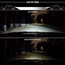 Load image into Gallery viewer, ANZO 2016-2018 Toyota Tacoma LED Projector Headlights Plank Style Black w/ Amber
