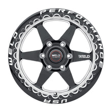 Load image into Gallery viewer, Weld S904 15x12 Ventura Beadlock 5x114.3 ET28 BS7.6 Gloss BLK MIL DIA 78.1
