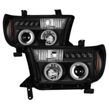 Load image into Gallery viewer, Spyder Toyota Tundra 07-13 Projector Headlights CCFL Halo LED Blk PRO-YD-TTU07-CCFL-BK
