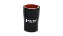 Load image into Gallery viewer, Vibrant 4 Ply Reducer Coupling 1in x 1.25in x 3in Long (BLACK)
