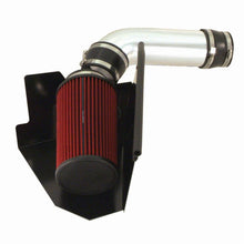 Load image into Gallery viewer, Spectre 96-00 GM Truck V8-5.0/5.7L F/I Air Intake Kit - Clear Anodized w/Red Filter
