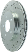Load image into Gallery viewer, StopTech Select Sport 05-10 Ford Mustang GT Slotted and Drilled Rear Right Rotor
