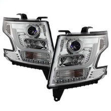 Load image into Gallery viewer, Spyder Chevy Tahoe / Suburban 2015 -2016 Projector Headlights - DRL LED - Chrome PRO-YD-CTA15-DRL-C
