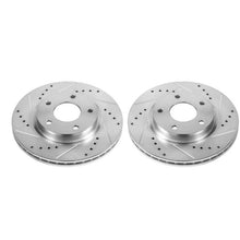 Load image into Gallery viewer, Power Stop 13-19 Nissan Sentra Front Evolution Drilled &amp; Slotted Rotors - Pair
