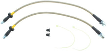 Load image into Gallery viewer, StopTech 92-95 Porsche 968 Exc Sport Brake Package Front Stainless Steel Brake Line Kit
