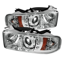 Load image into Gallery viewer, Spyder Dodge Ram 1500 94-01 94-02 Projector Headlights LED Halo LED Chrm PRO-YD-DR94-HL-AM-C
