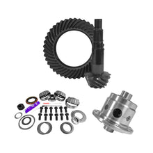 Load image into Gallery viewer, Yukon 11.25in Dana 80 Thin 3.73 Rear Ring &amp; Pinion Install Kit 35 Spline Positraction 4.125in
