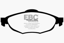Load image into Gallery viewer, EBC 01-06 Chrysler Sebring Sedan 2.4 Redstuff Front Brake Pads
