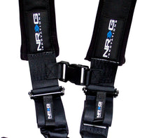 Load image into Gallery viewer, NRG SFI 16.1 5PT 3in Seat Belt Harness / Latch Link - Black
