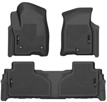 Load image into Gallery viewer, Husky Liners 21-23 Suburban/Tahoe/Yukon/Yukon XL Weatherbeater Front &amp; 2nd Seat Floor Liners - Black
