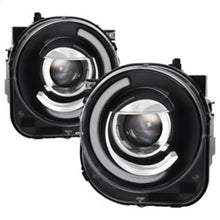 Load image into Gallery viewer, xTune 15-17 Jeep Renegade Light Bar DRL Projector Headlights -Black (PRO-JH-JREN-LBDRL-BK)

