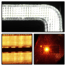 Load image into Gallery viewer, Spyder Signature 20-22 Ford F250/F350 (Halogen) Proj. Headlights - Black (PRO-YD-FS20HALSI-SEQ-BK)
