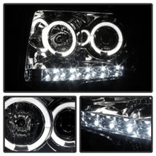 Load image into Gallery viewer, Spyder Ford F150 09-14 Projector Headlights Halogen Model- LED Halo LED Smke PRO-YD-FF15009-HL-SM
