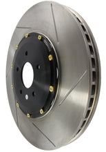 Load image into Gallery viewer, StopTech 07-09 Audi RS4 Front Right Slotted Bare Iron 365x34mm Aero-Rotor Kit
