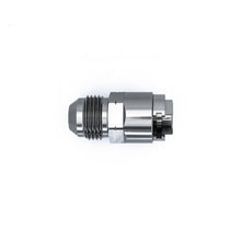 Load image into Gallery viewer, DeatschWerks 8AN Male Flare to 5/16in Female EFI Quick Connect Adapter - Anodized Matte Black

