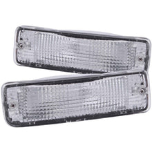 Load image into Gallery viewer, ANZO 1989-1995 Toyota Pickup Euro Parking Lights Chrome w/ Amber Reflector
