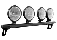 Load image into Gallery viewer, N-Fab Light Bar 06-13 Chevy Tahoe/Suburban/Avalanche - Gloss Black - Light Tabs
