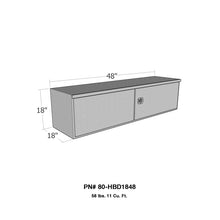 Load image into Gallery viewer, Westin/Brute HD Under Body 18in x 48in Barn Door w/ 3 Part Latch - Aluminum
