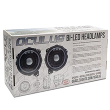 Load image into Gallery viewer, Oracle Oculus Bi-LED Projector Headlights for Jeep JL/Gladiator JT - Satin Silver - 5500K
