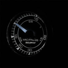Load image into Gallery viewer, Autometer Chrono 2-1/16in 30INHG-30PSI Vaccum/Boost Gauge
