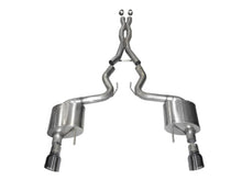 Load image into Gallery viewer, Corsa 15-17 Ford Mustang GT Coupe 5.0L 3in Sport Cat-Back Exhaust Dual Rear Exit w/ Gun Metal Tips
