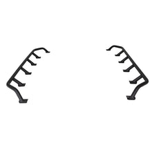Load image into Gallery viewer, Go Rhino SRM300 Dual Rail Kit (For 60x40in. Rack) - Tex. Blk (Rails ONLY - Req. Platform)

