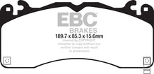 Load image into Gallery viewer, EBC 15+ Ford Mustang 5.0 Performance Pkg Redstuff Front Brake Pads
