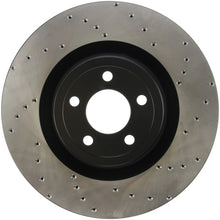 Load image into Gallery viewer, StopTech Cross Drilled Sport Brake Rotor - 2015 Ford Mustang w/ Brembo - Front Left
