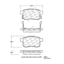Load image into Gallery viewer, StopTech 16-17 Honda Accord Street Performance Rear Brake Pads
