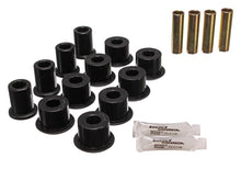 Load image into Gallery viewer, Energy Suspension 95-97 Toyota Tacoma / 89 4Runner / 89-95 Pick Up Black Rear Leaf Spring Shackle Bu
