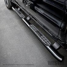Load image into Gallery viewer, Westin 19-20 Chevrolet/GMC Silverado/Sierra 1500 Double Cab PRO TRAXX 4 Oval Nerf Step Bars - Black
