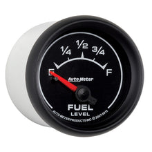 Load image into Gallery viewer, AutoMeter Gauge Fuel Level 2-1/16in. 0 Ohm(e) to 90 Ohm(f) Elec Es
