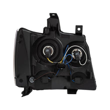 Load image into Gallery viewer, ANZO 2007-2014 Chevrolet Tahoe/Suburban Crystal Headlights Black
