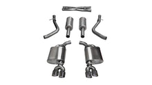 Load image into Gallery viewer, Corsa 15-17 Dodge Challenger Sport Cat-Back Dual Rear Exit with Twin 3.5in Polished Pro-Series Tips
