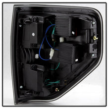 Load image into Gallery viewer, xTune 09-14 Ford F-150 Light Bar LED Tail Lights - Black Smoke (ALT-JH-FF15009-LBLED-BSM)
