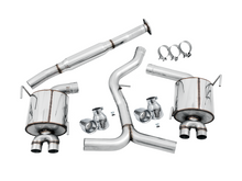 Load image into Gallery viewer, AWE Tuning Subaru STI VA / WRX GV / STI GV Sedan Touring Edition Exhaust - Chrome Silver Tip (102mm)
