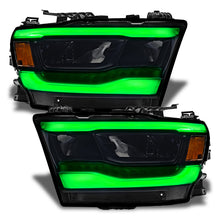 Load image into Gallery viewer, Oracle 19-21 Dodge RAM 1500 RGB+W Headlight DRL Upgrade Kit - Reflector LED Headlights - ColorSHIFT
