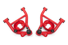 Load image into Gallery viewer, BMR 82-92 GM F-Body Non-Adj Lower A-Arms Delrin Bushings Spring Pocket - Red
