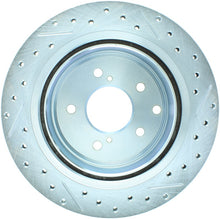 Load image into Gallery viewer, StopTech 89-96 Nissan 300ZX Select Sport Slotted &amp; Drilled Right Rear Brake Rotor
