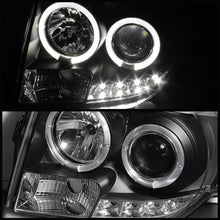 Load image into Gallery viewer, Spyder Ford Escape 08-12 Projector Headlights Halogen Model Only - DRL Black PRO-YD-FES08-DRL-BK
