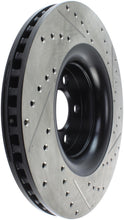 Load image into Gallery viewer, StopTech Slotted &amp; Drilled Sport Brake Rotor - 2015 Ford Mustang Non-Brembo - Front Right
