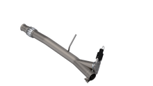 Load image into Gallery viewer, QTP 14-18 Chevrolet Silverado 1500 4.8L/5.3L EC/CC Standard Bed 3in 304SS Aggressor Cutout Mid Pipe
