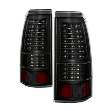 Load image into Gallery viewer, xTune 03-06 Chevrolet Silverado 1500 LED Tail Lights - Black (ALT-JH-CSIL03-LED-BK)
