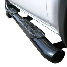 Load image into Gallery viewer, Westin 2005-2018 Toyota Tacoma Double Cab PRO TRAXX 4 Oval Nerf Step Bars - Black
