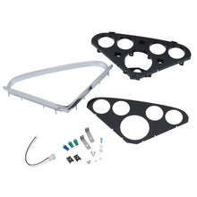 Load image into Gallery viewer, Autometer 55-59 Chevy Trucks 5-Gauge Dash Panel (Fits one 3-3/8in Tach/Speedo four 2-1/16in Gauges)
