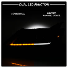 Load image into Gallery viewer, xTune 14-18 Chevy Impala (Excl Limited) DRL Halogen Proj Headlights - Blk Smk (PRO-JH-CIM15-LB-BSM)
