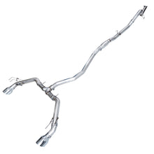 Load image into Gallery viewer, AWE Tuning 22+ Honda Civic Si/Acura Integra Track Edition Catback Exhaust - Dual Chrome Silver Tips
