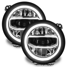 Load image into Gallery viewer, Oracle Jeep Wrangler JL/Gladiator JT RGB+W Headlight DRL Upgrade Kit - ColorSHIFT
