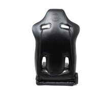 Load image into Gallery viewer, NRG Reclinable Sport Seats (Pair) The Arrow Black Vinyl w/ Pressed NRG logo w/ Black Stitch
